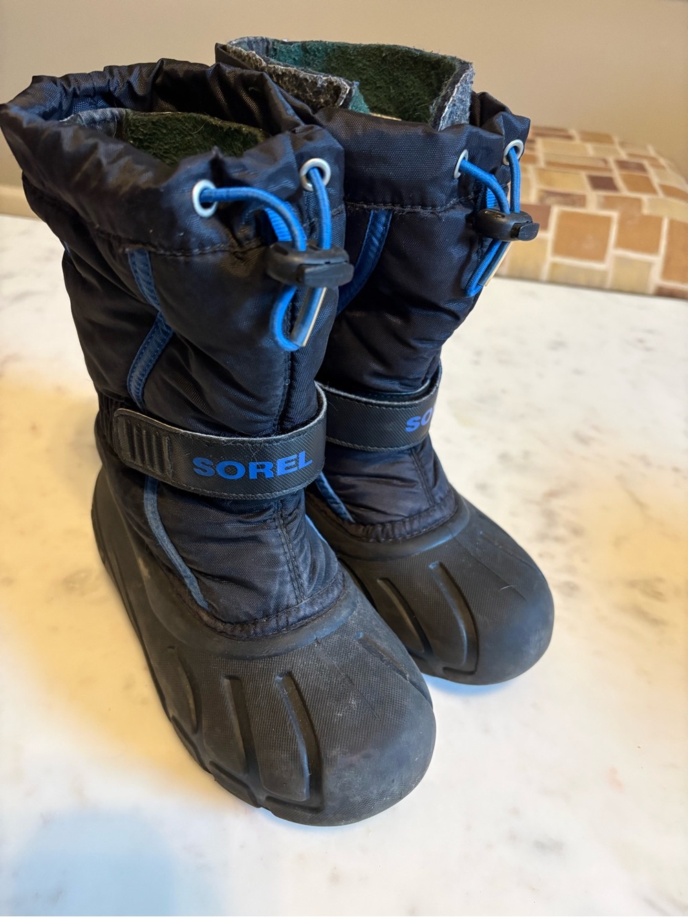 Sorel Flurry Snow Boots with Drawstring Top